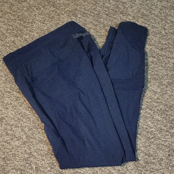 lululemon athletica Womans Navy Leggings - Picture 2 of 5